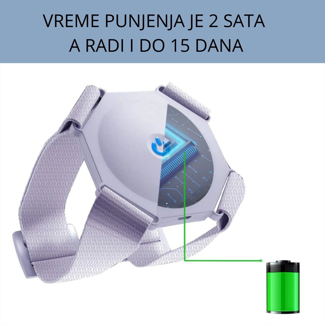 Korektor posture se puni 2 sata, a može da se koristi i po 15 dana